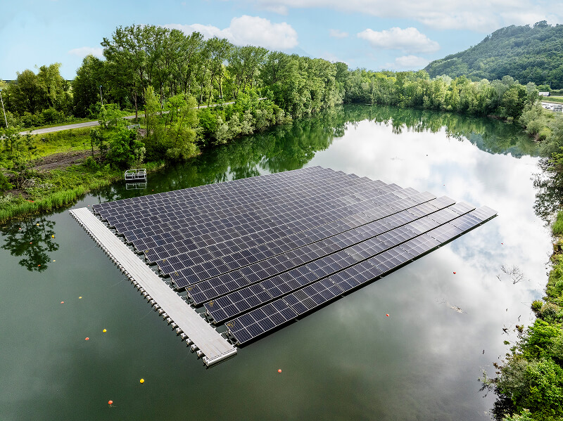 Neluma™ pilot installation in Montmélian, Savoie, France - Photo credit : Utopikphoto for ARaymond