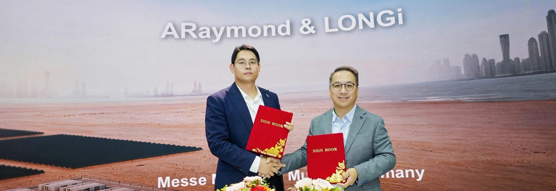 ARaymond and LONGi sign MoU to explore collaboration